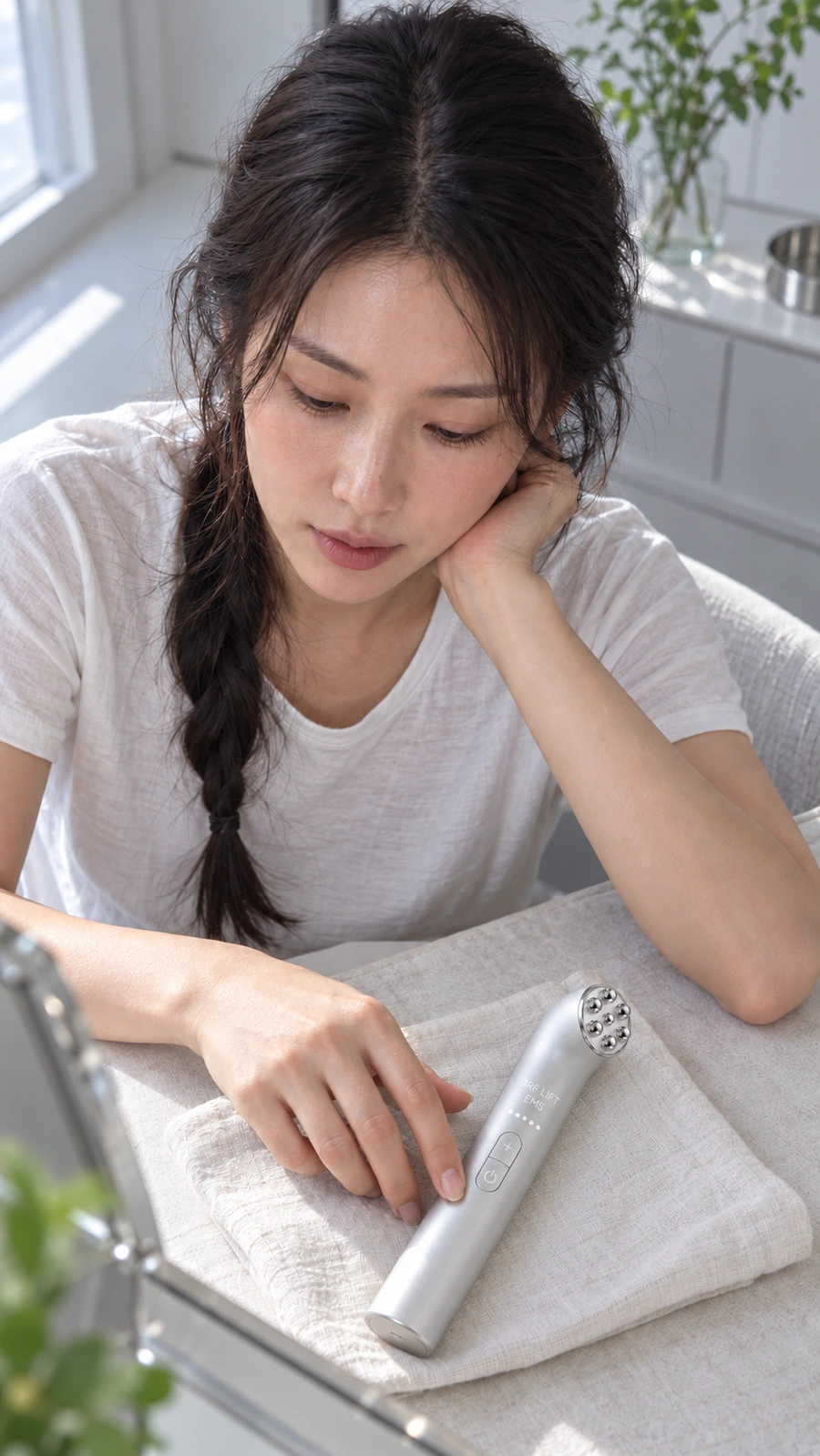 브랜드 연출: 내 공간에 두는 습관, 서로 다른 공간과 구도로 담은 성인 여성
